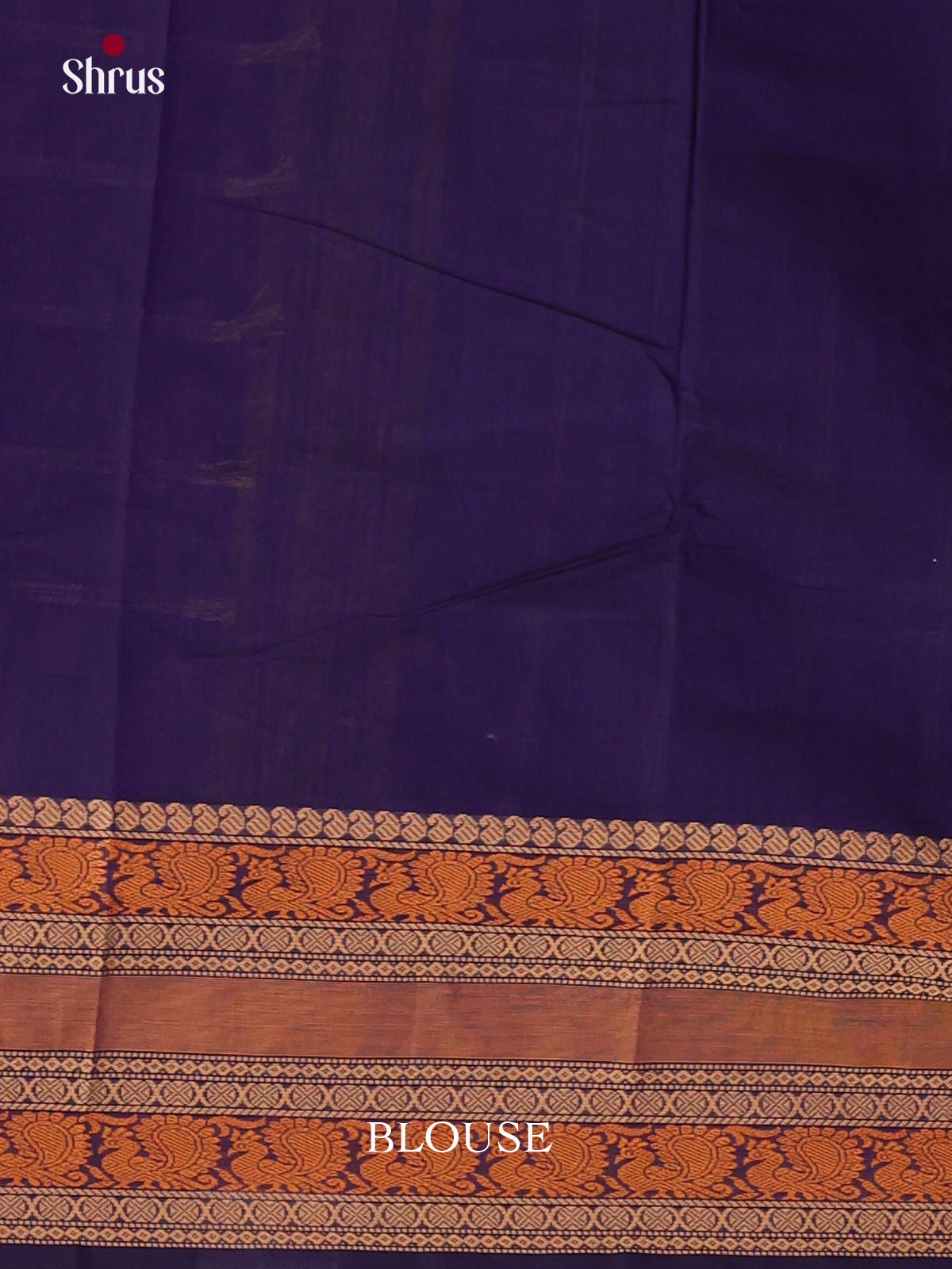Blue & Grey - Chettinad Cotton Saree - Shop on Shrus.com