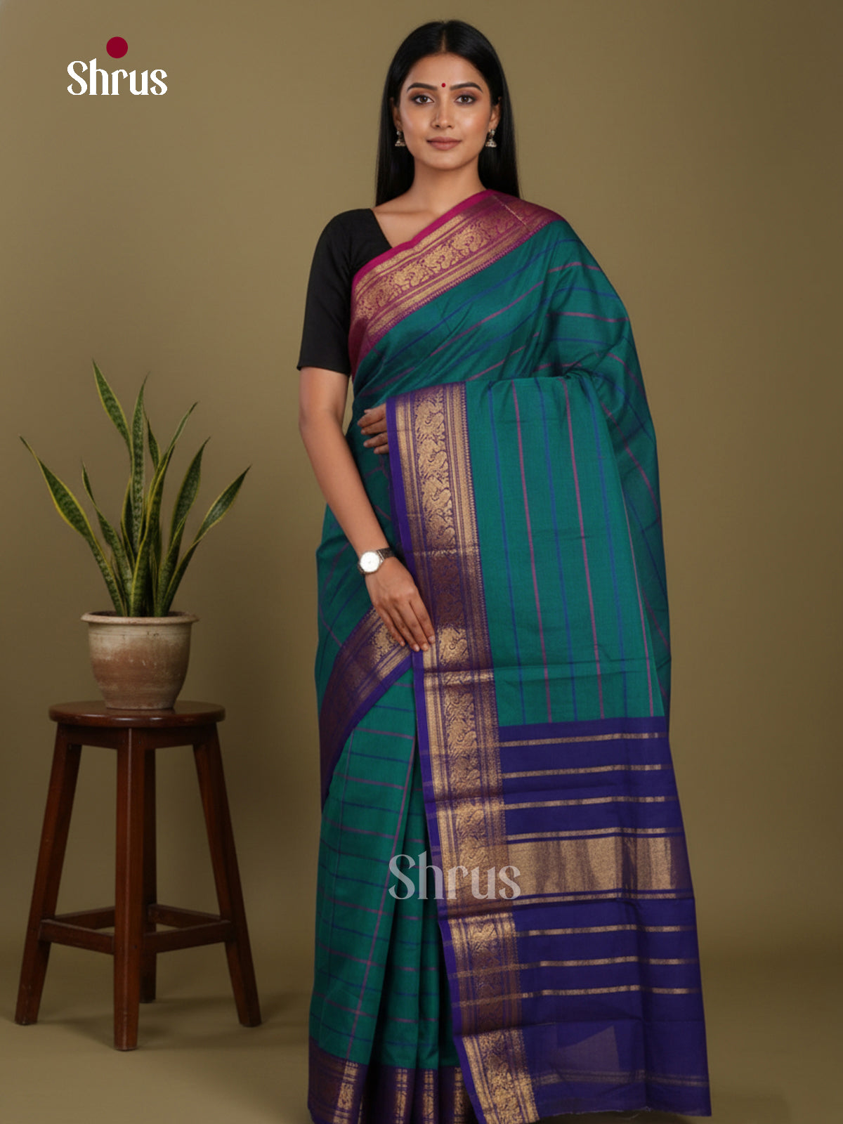 DKS13421 - Chettinad Cotton Saree