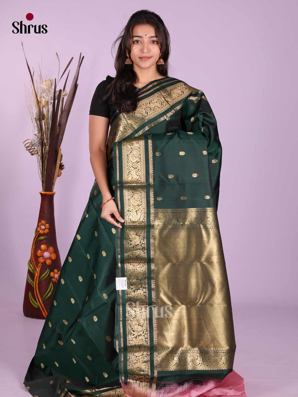DKS13428 - Kanchipuram silk (HR) Saree - Shop on Shrus.com