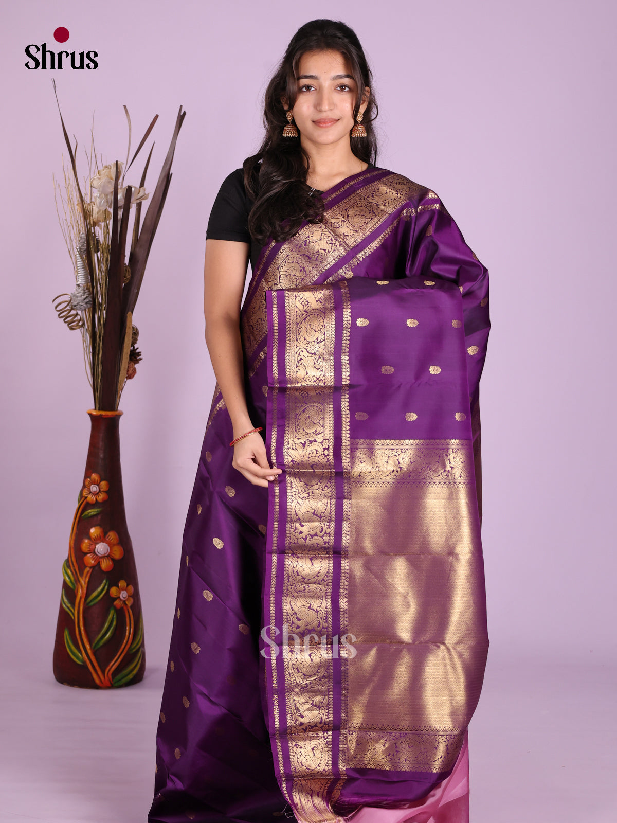 DKS13430 - Kanchipuram silk (HR) Saree