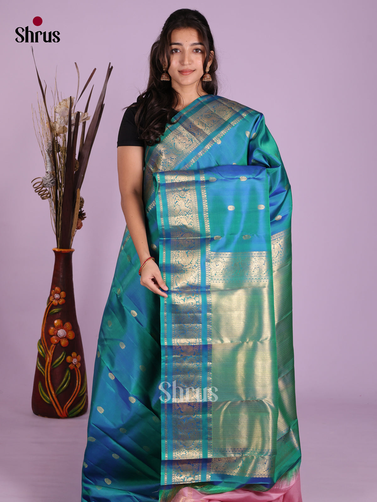 DKS13431 - Kanchipuram silk (HR) Saree
