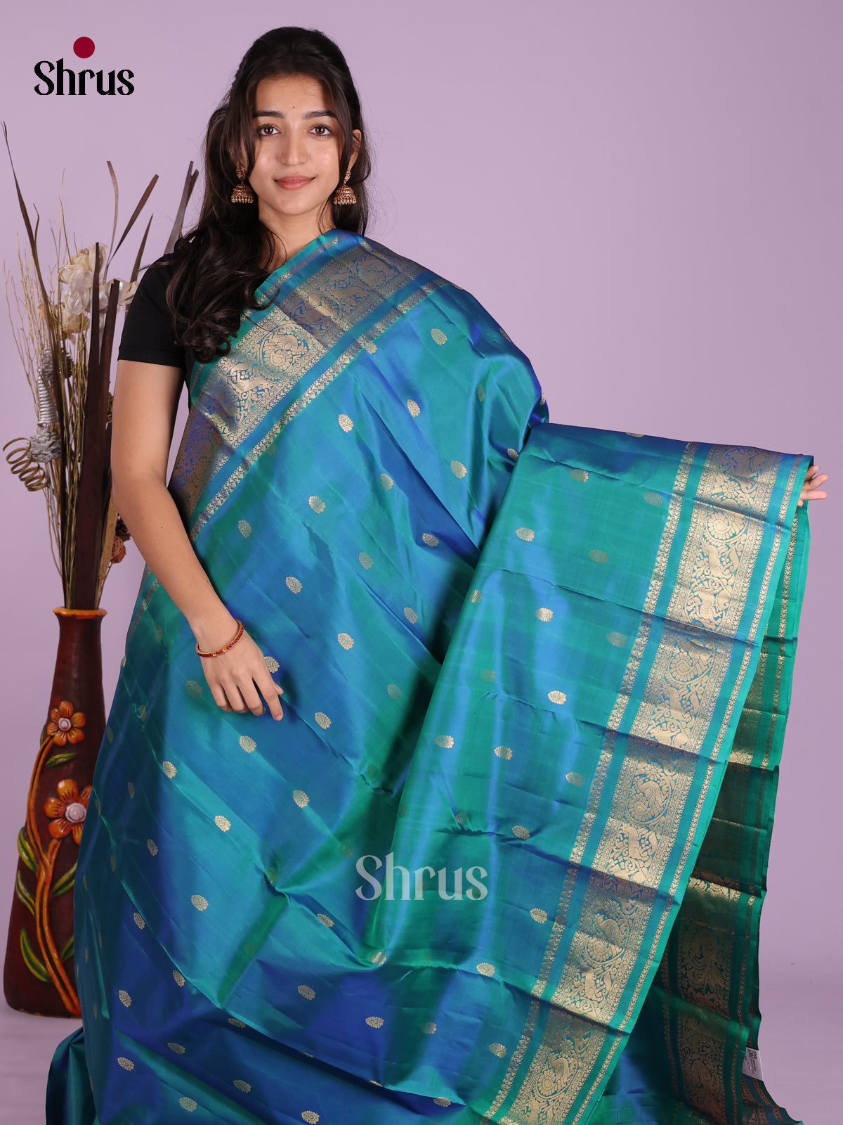 DKS13431 - Kanchipuram silk (HR) Saree