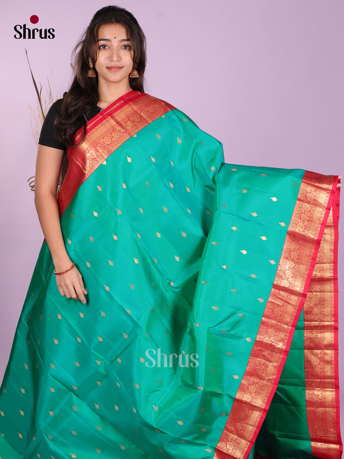 DKS13444 - Kanchipuram silk (HR) Saree