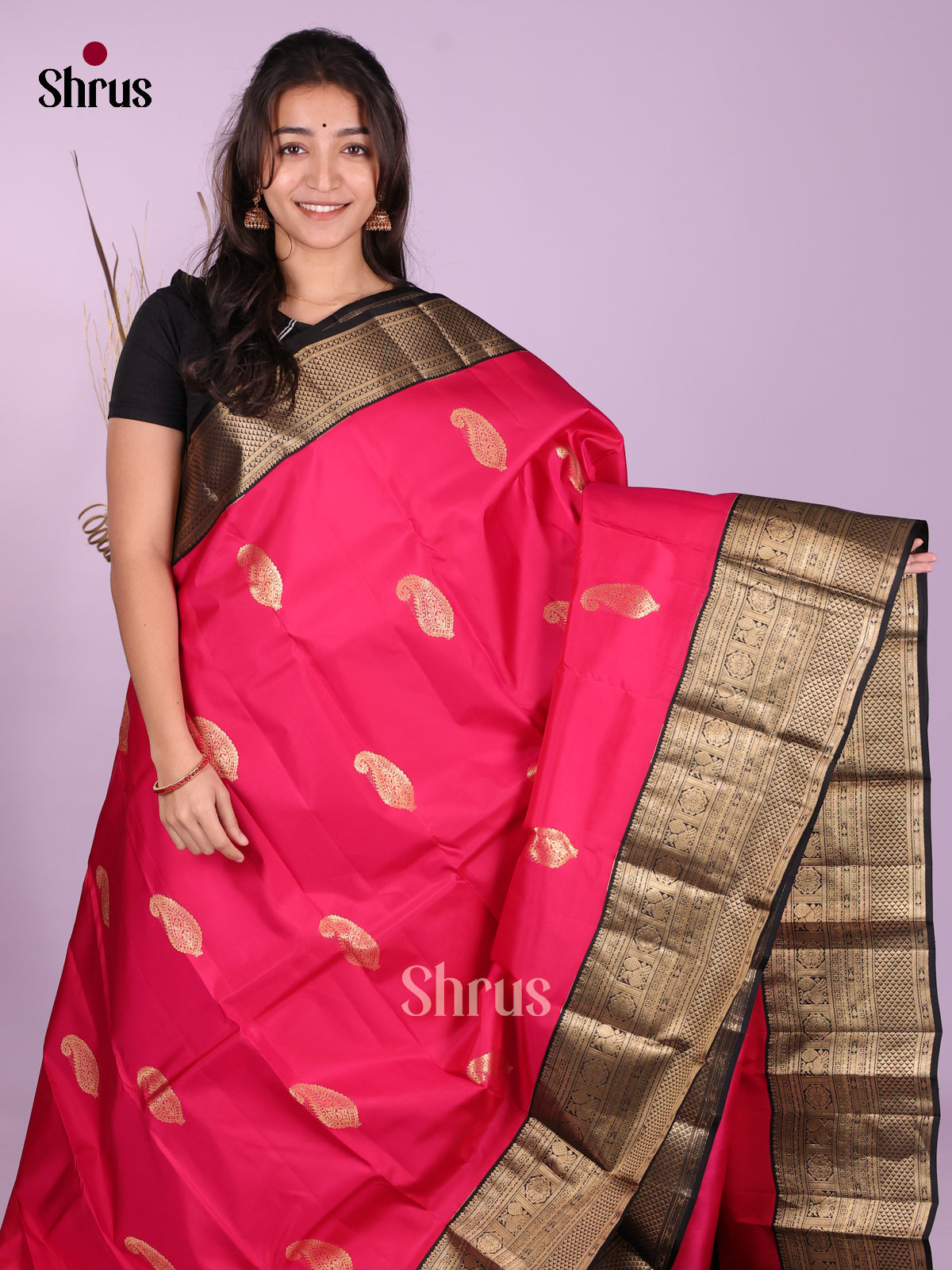 DKS13446 - Kanchipuram silk (HR) Saree - Shop on Shrus.com