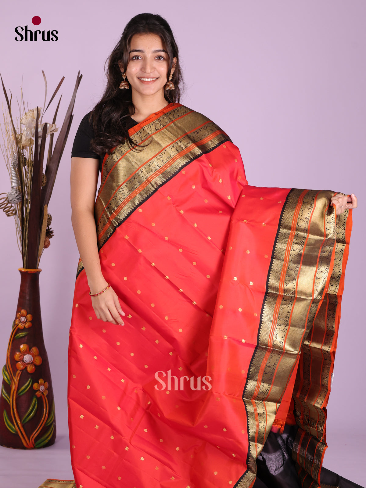 DKS13456 - Kanchipuram silk (HR) Saree