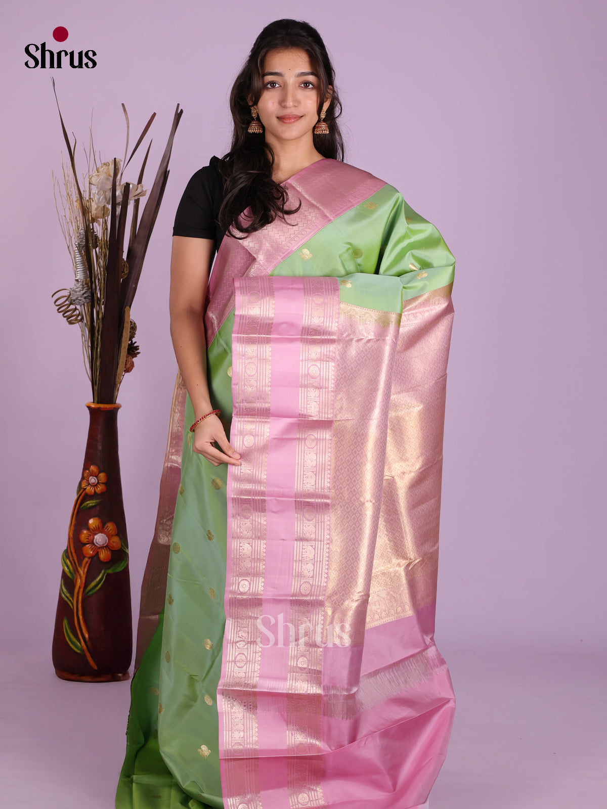 DKS13471 - Kanchipuram silk (HR) Saree