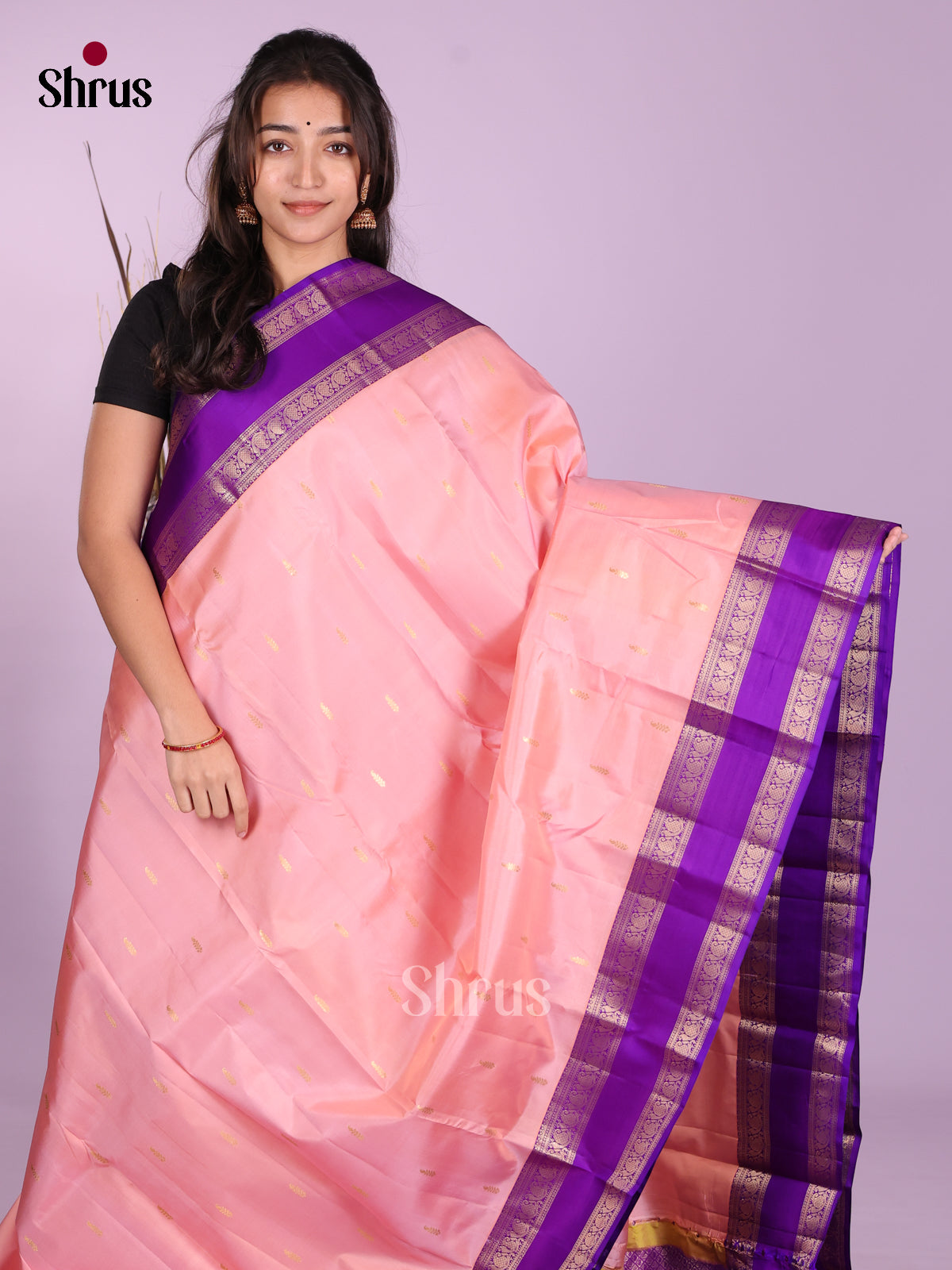 DKS13473 - Kanchipuram silk (HR) Saree - Shop on Shrus.com