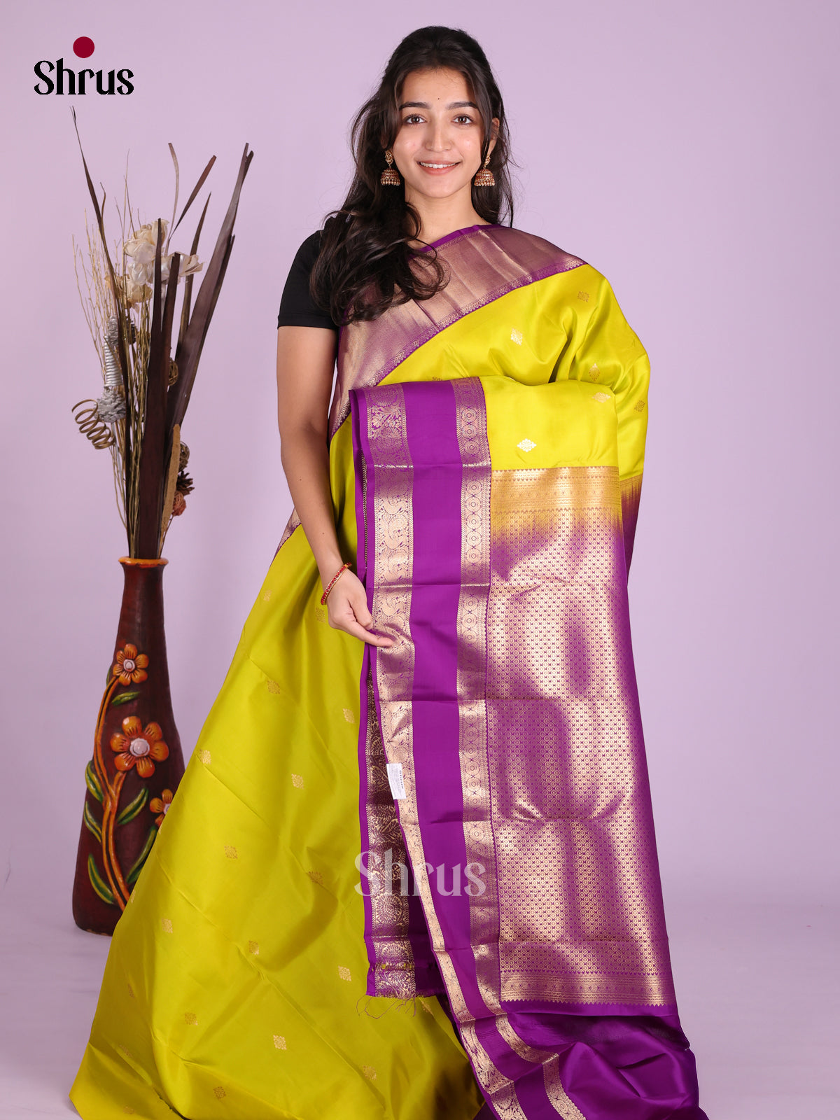 DKS13474 - Kanchipuram silk (HR) Saree