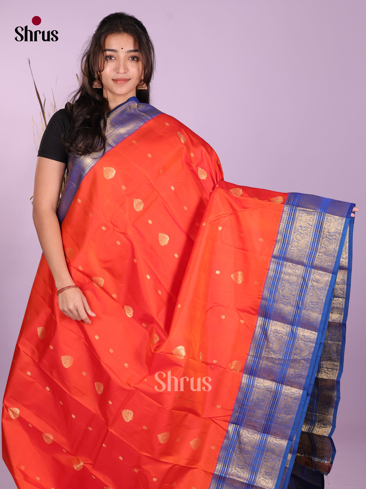 DKS13477 - Kanchipuram silk (HR) Saree - Shop on Shrus.com