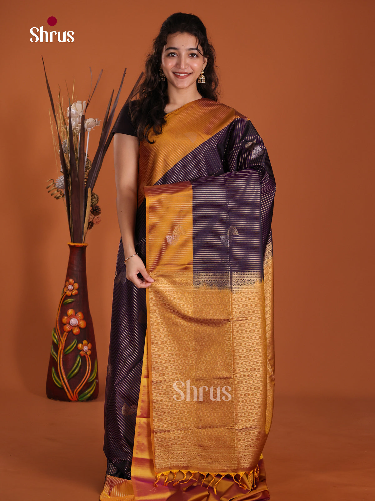 DKS14004 - Semi Softsilk Saree