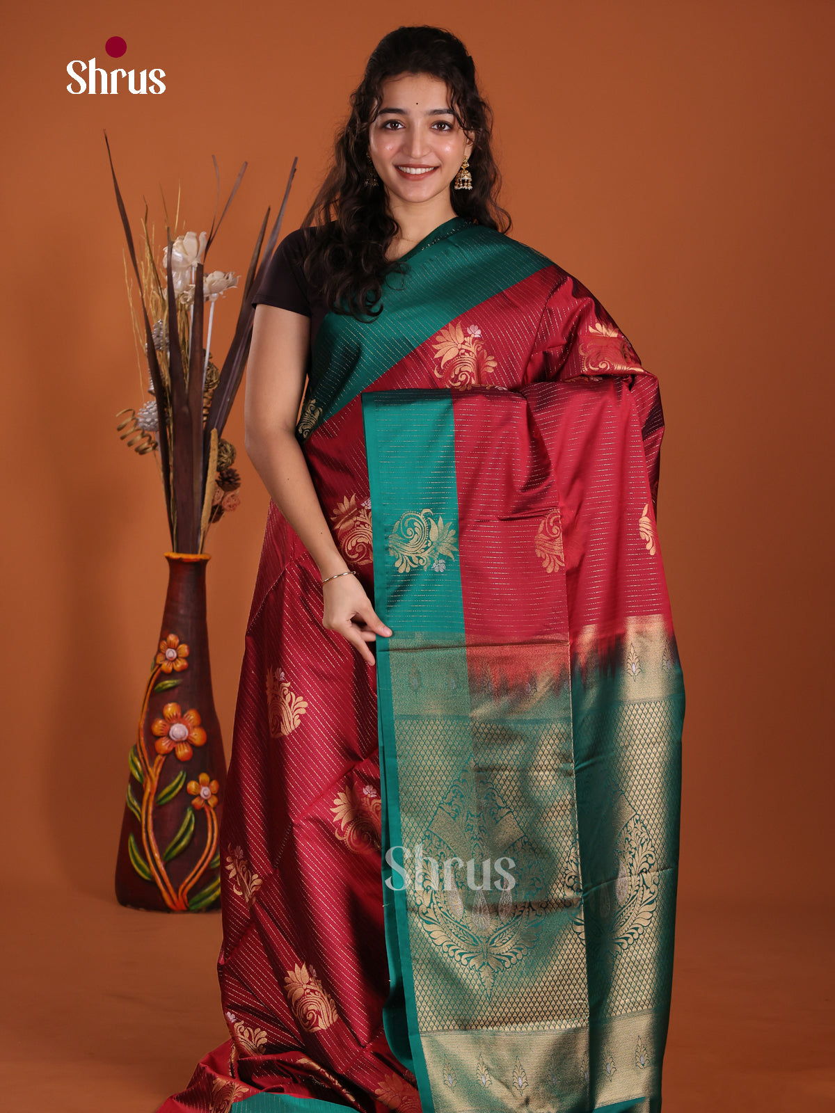 DKS14016 - Semi Softsilk Saree