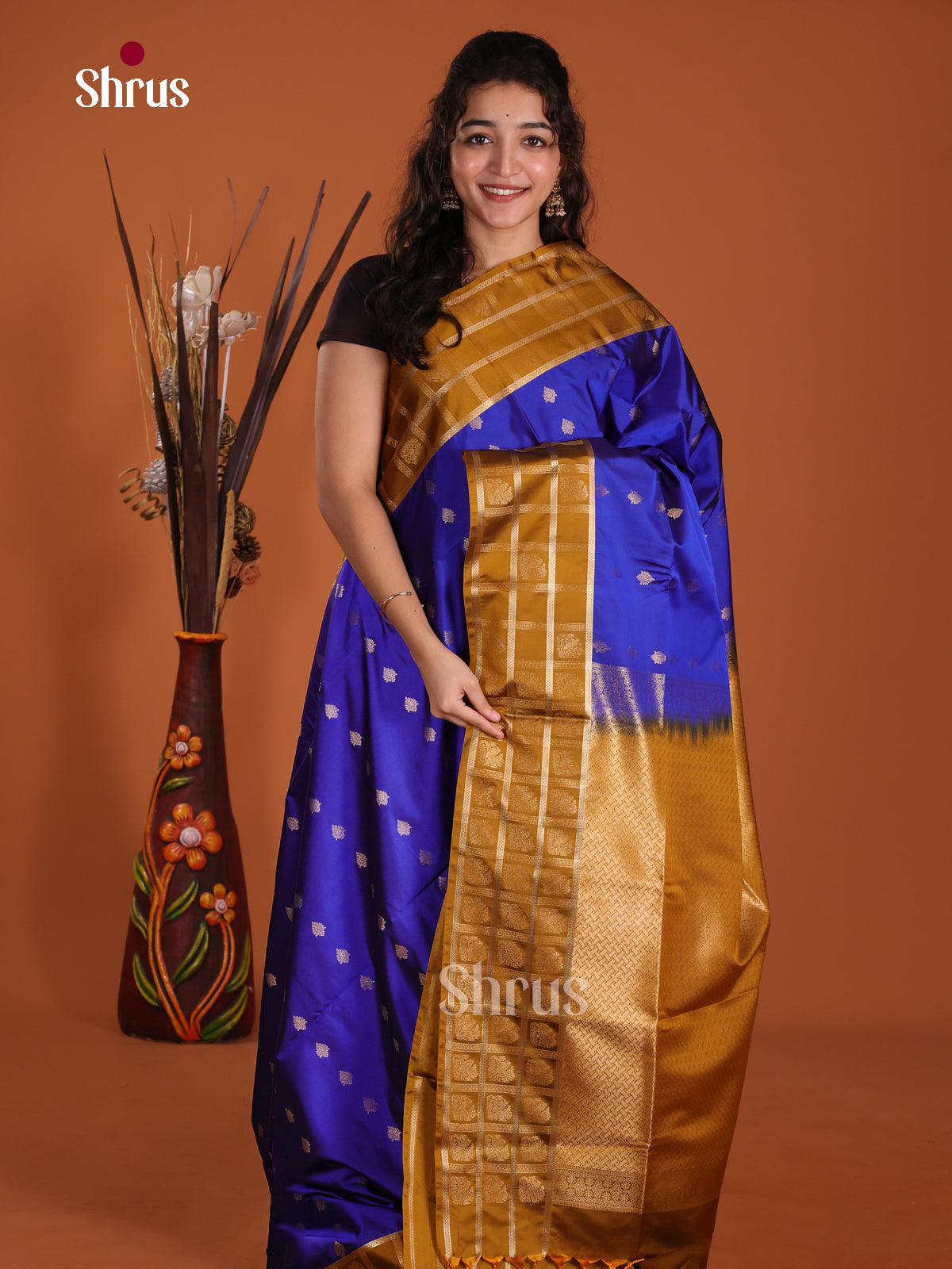 DKS14023 - Semi Softsilk Saree