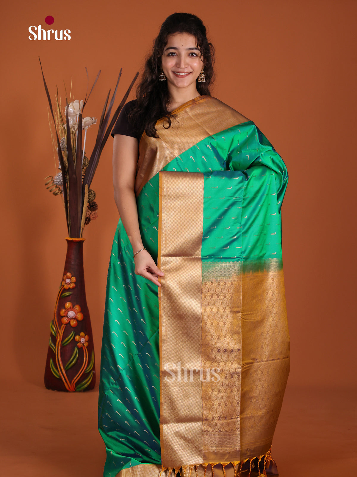 DKS14033 - Semi Softsilk Saree