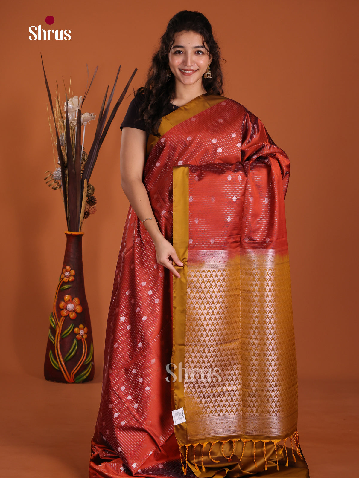 DKS14048 - Semi Softsilk Saree
