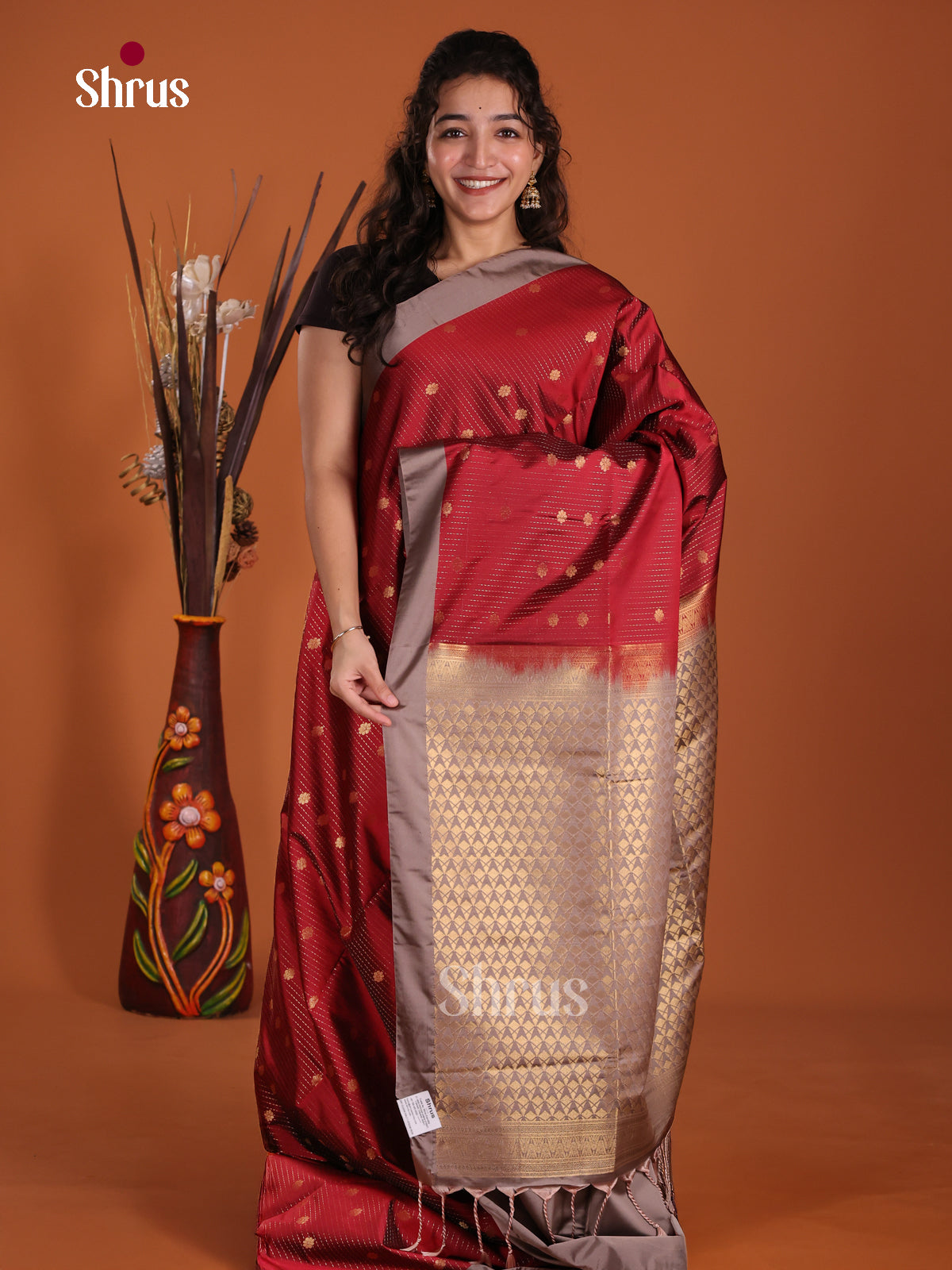 DKS14049 - Semi Softsilk Saree