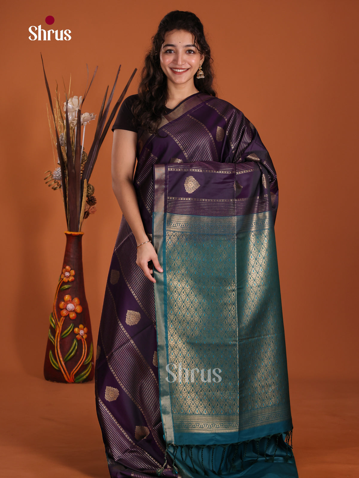 DKS14060 - Semi Softsilk Saree