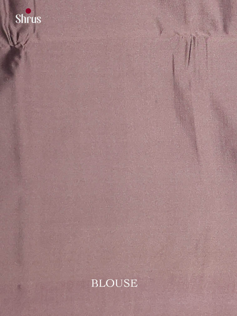 Mustardy Green & Grey - Semi Softsilk Saree