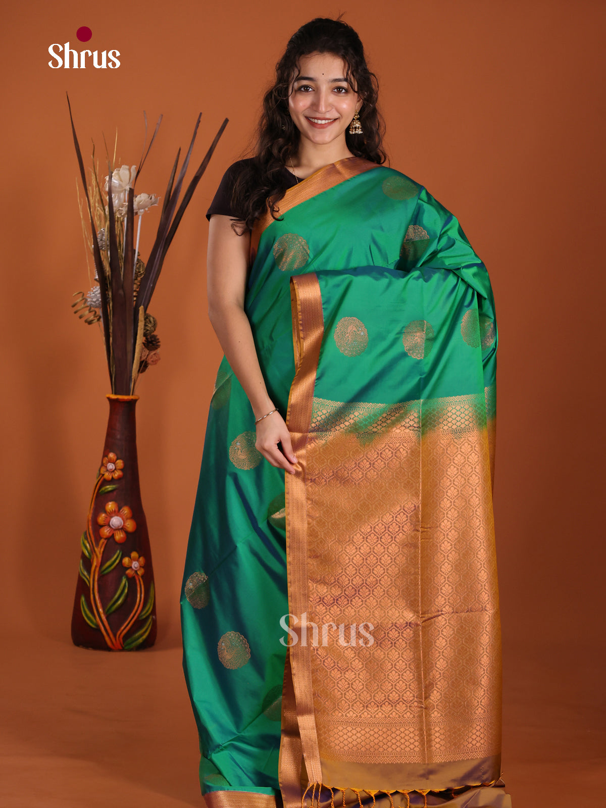 DKS14088 - Semi Softsilk Saree