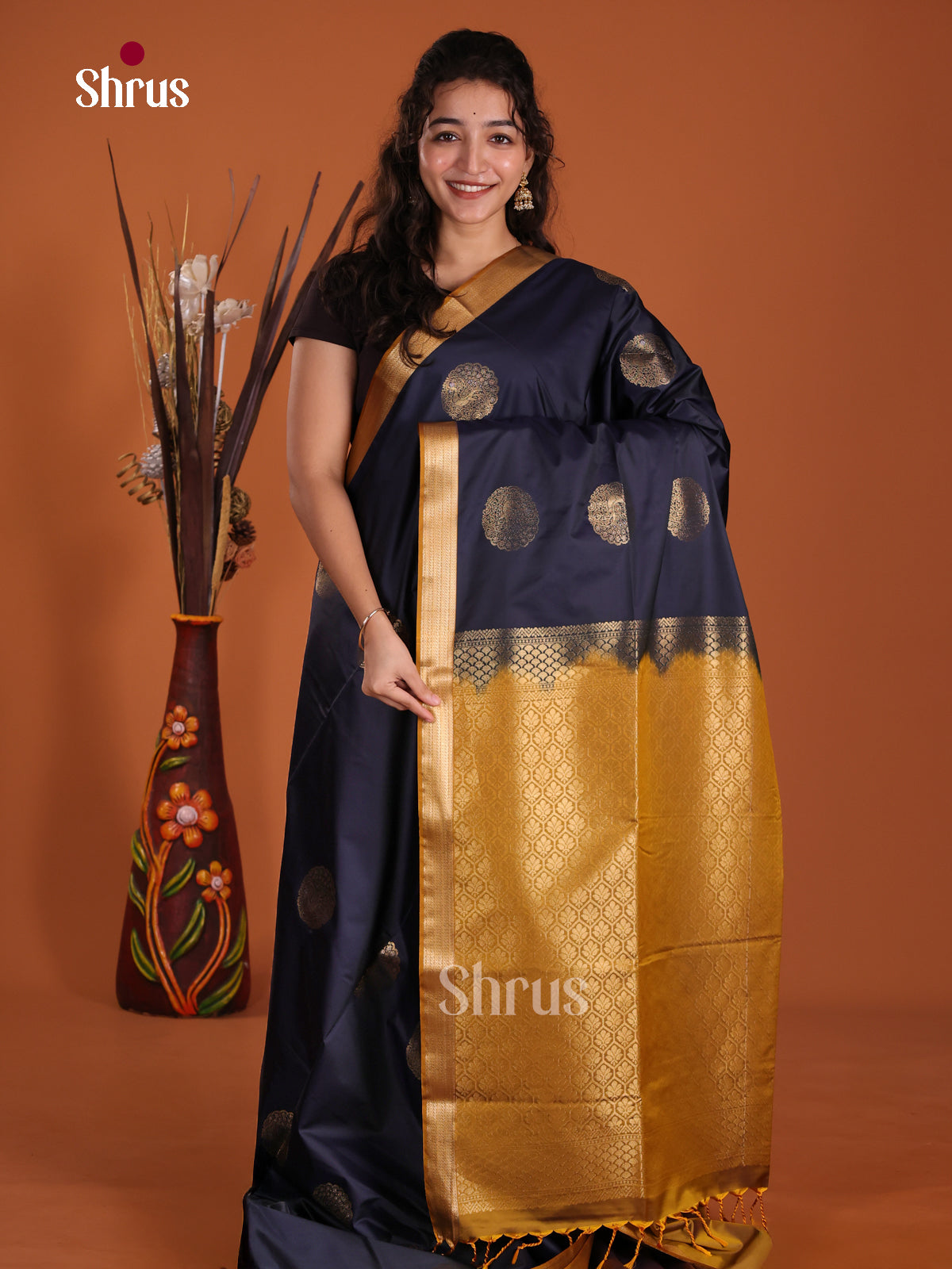 DKS14092 - Semi Softsilk Saree