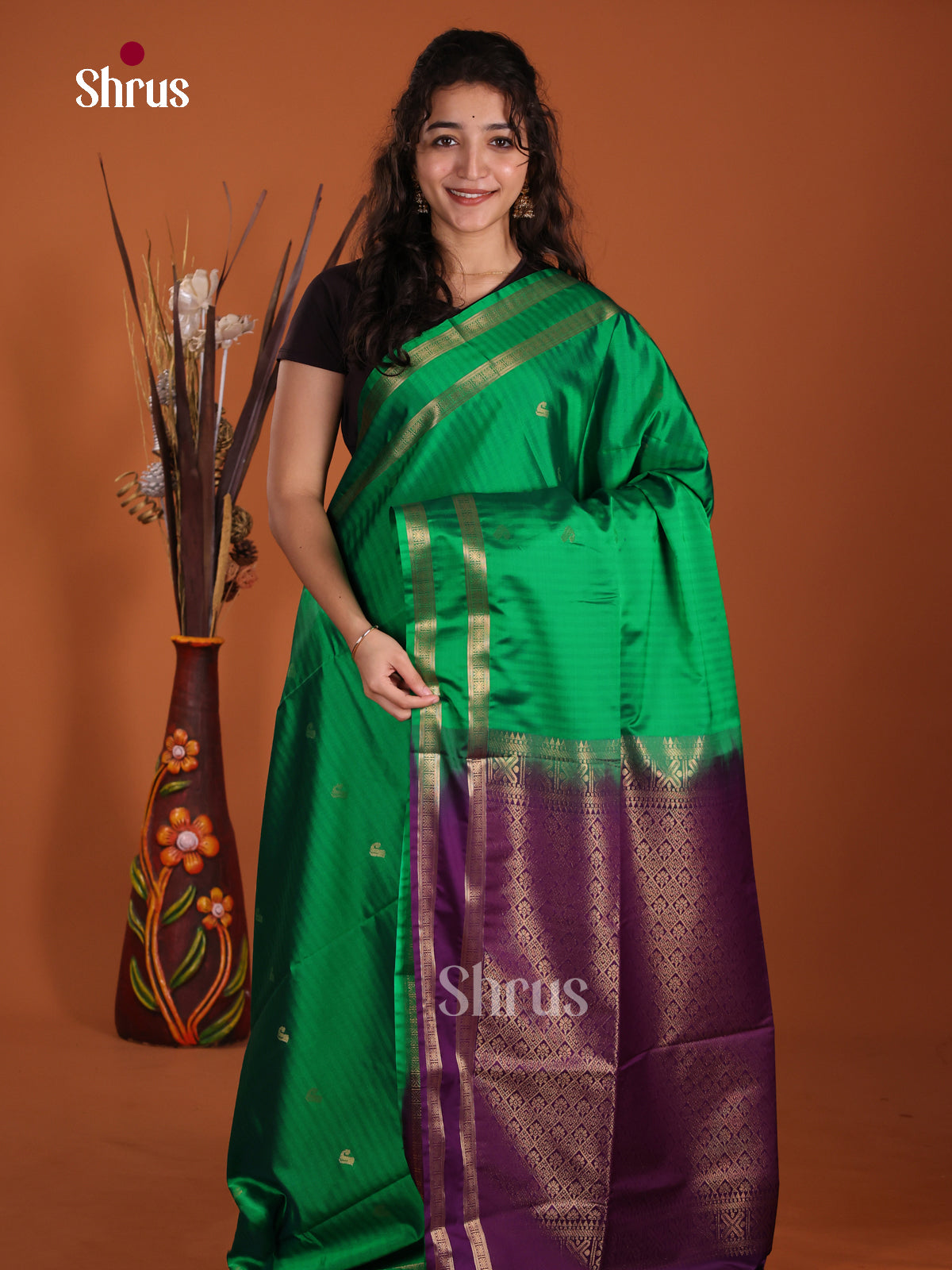 DKS14096 - Semi Softsilk Saree
