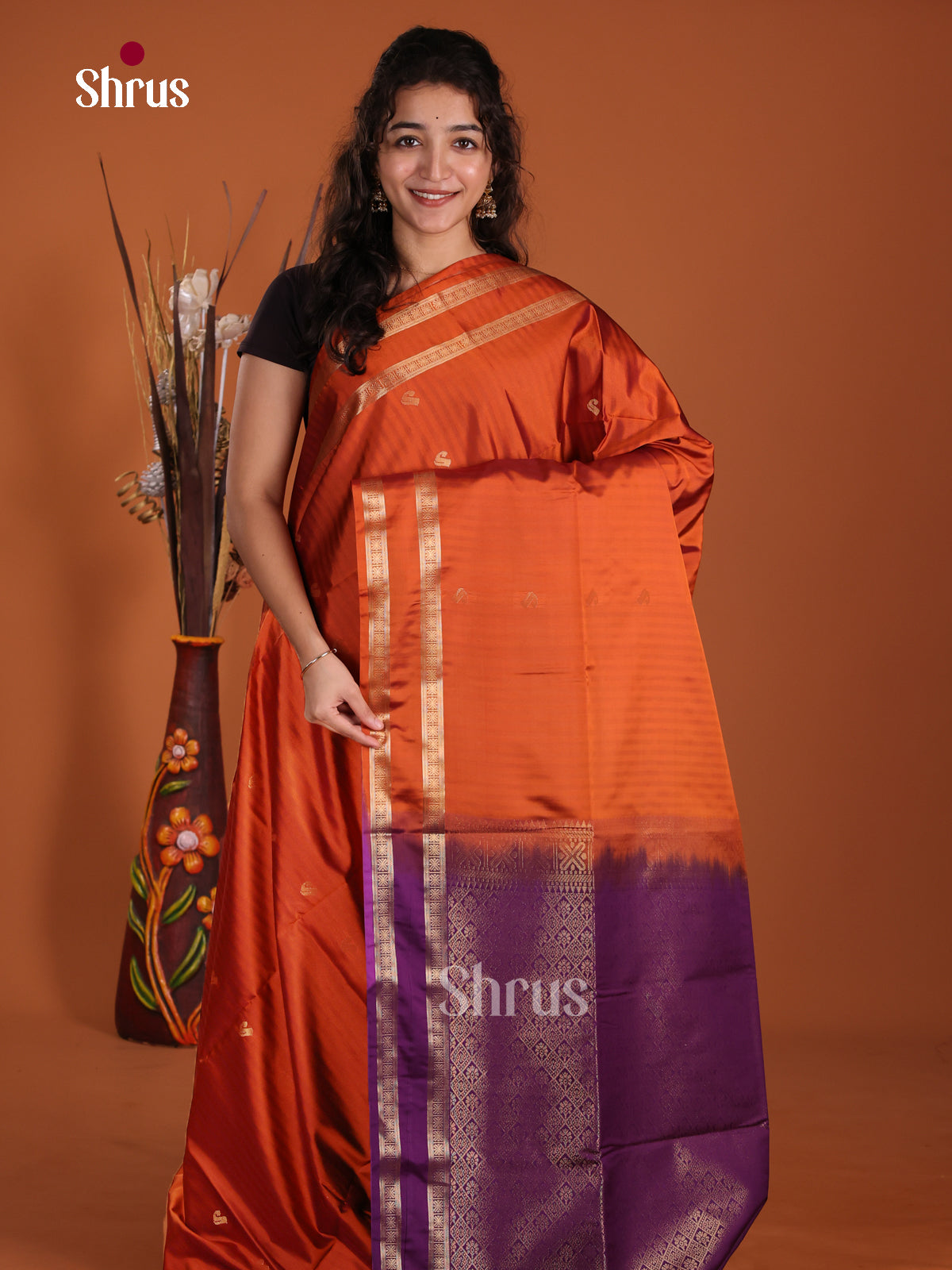 DKS14106 - Semi Softsilk Saree
