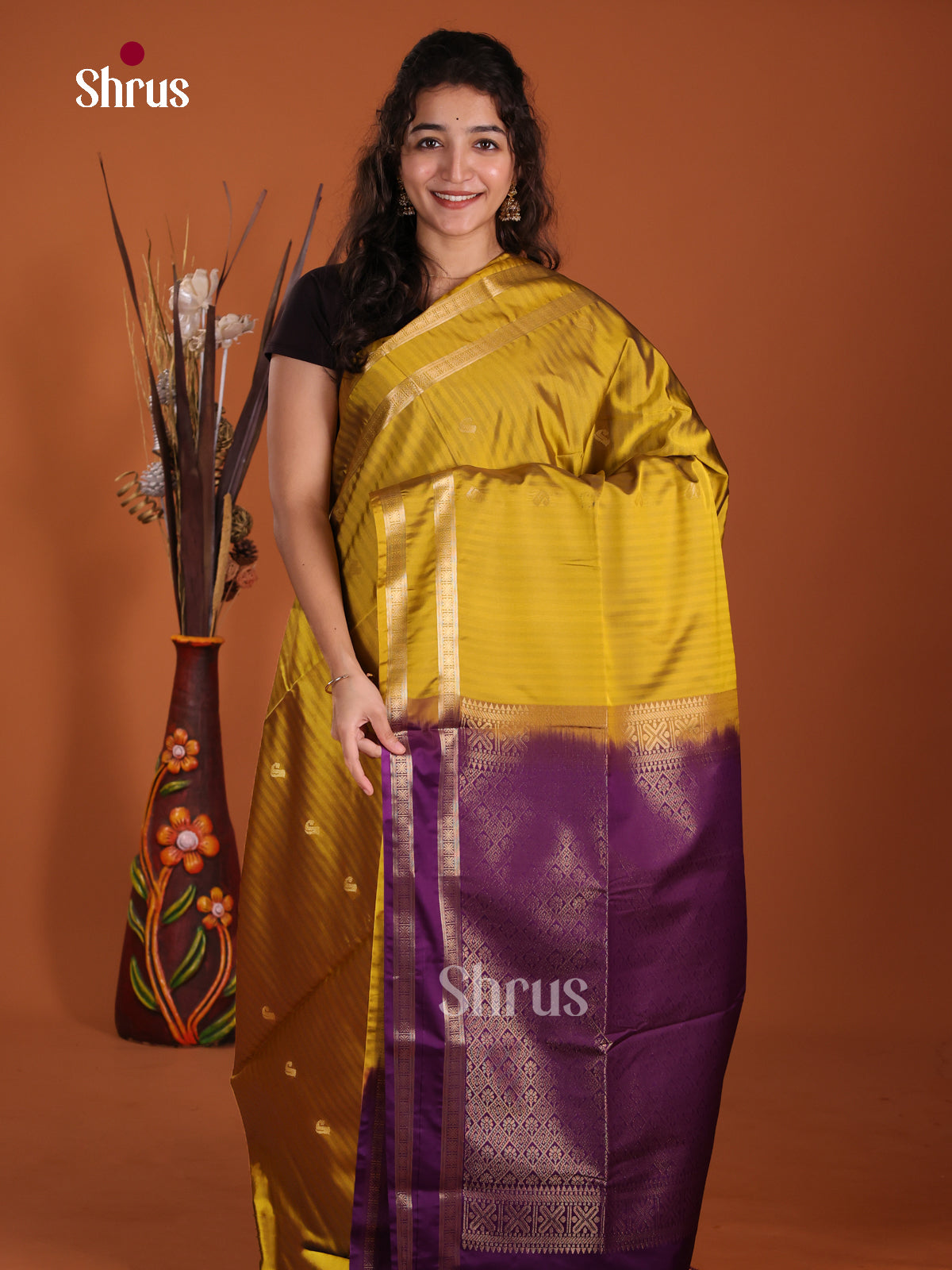 DKS14113 - Semi Softsilk Saree