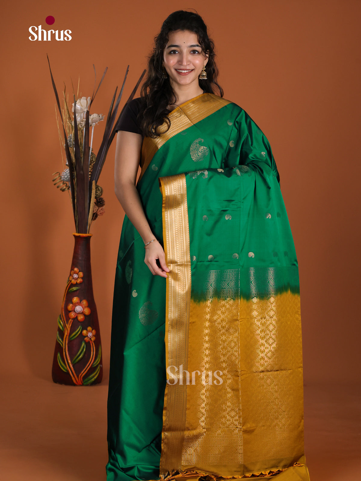 DKS14114 - Semi Softsilk Saree