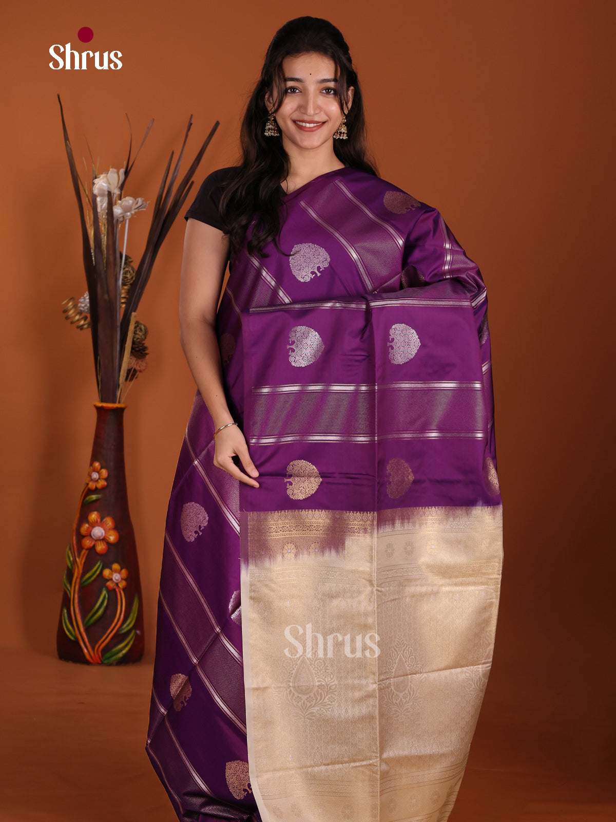 DKS14128 - Semi Softsilk Saree
