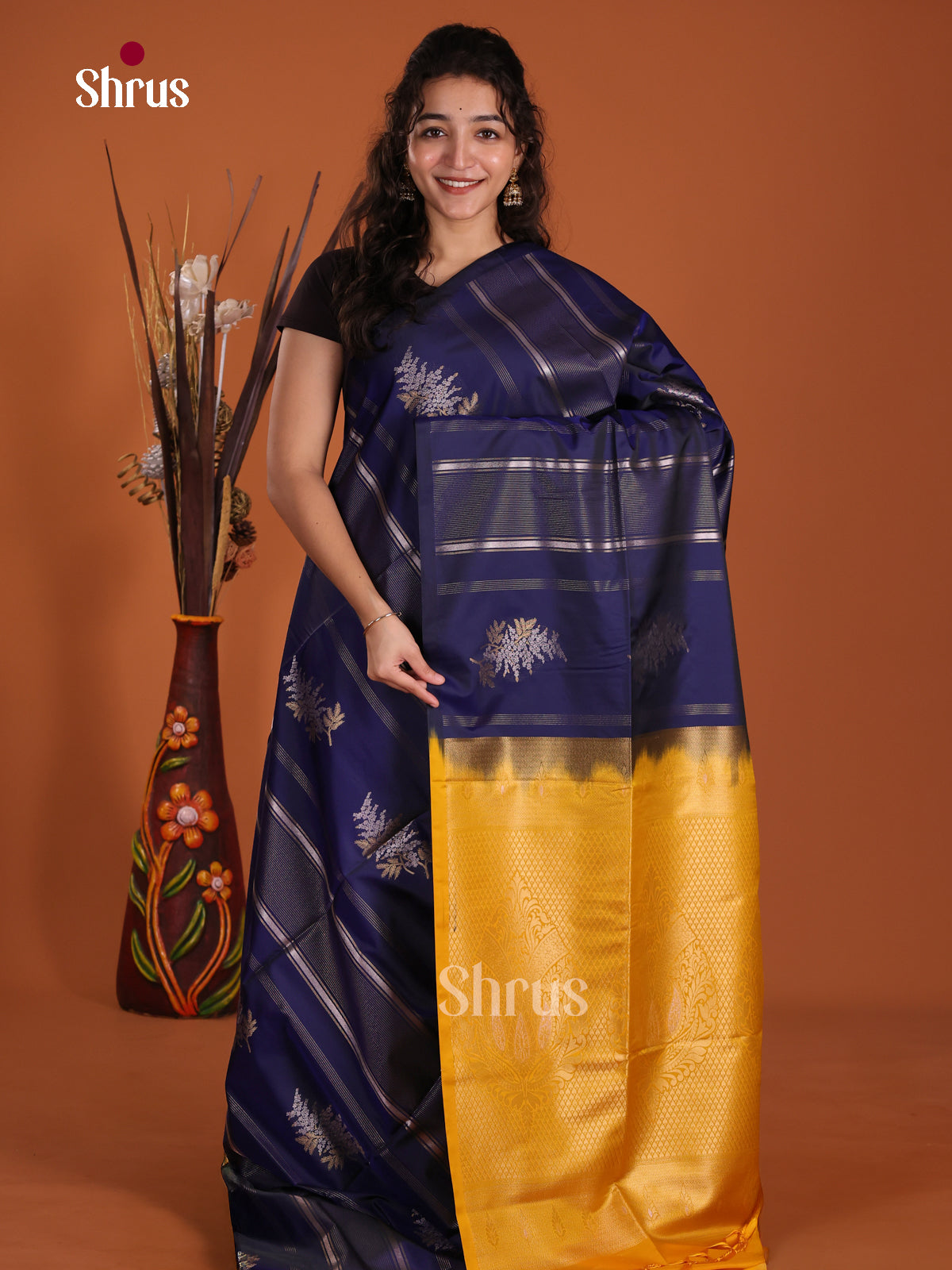 DKS14131 - Semi Softsilk Saree