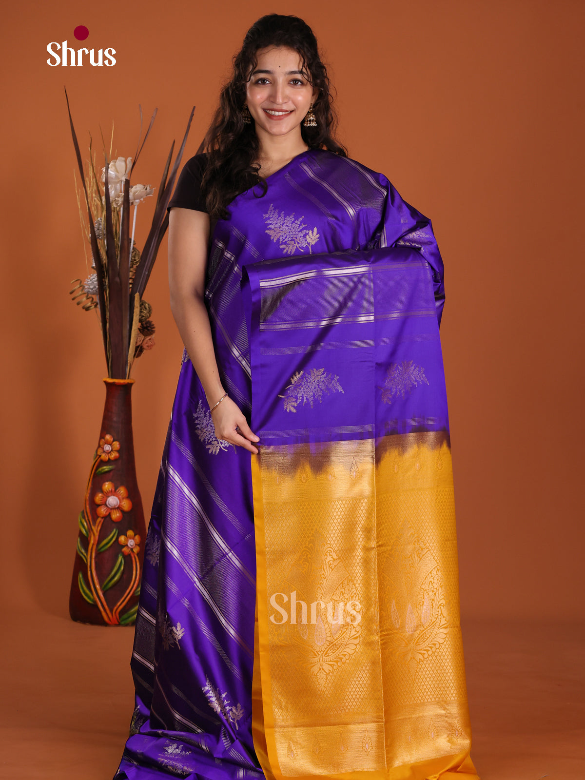DKS14133 - Semi Softsilk Saree