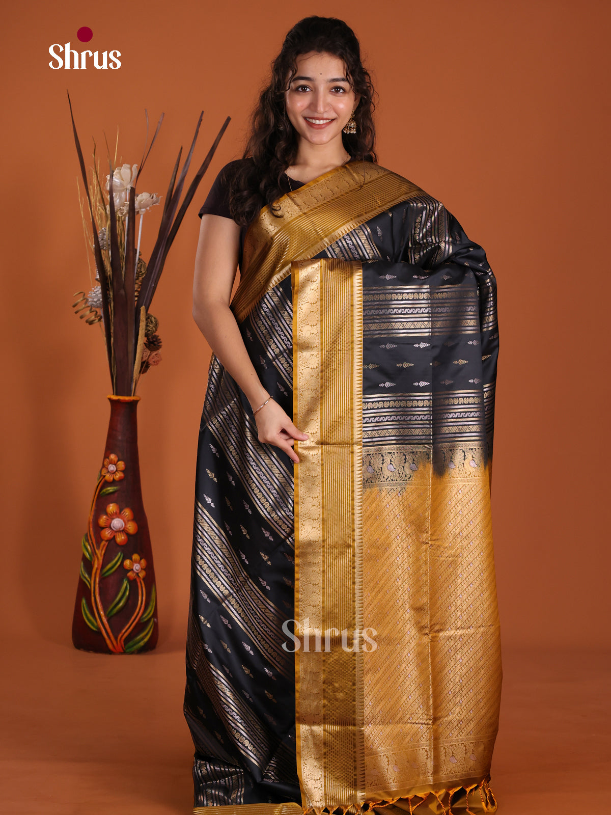 DKS14135 - Semi Softsilk Saree