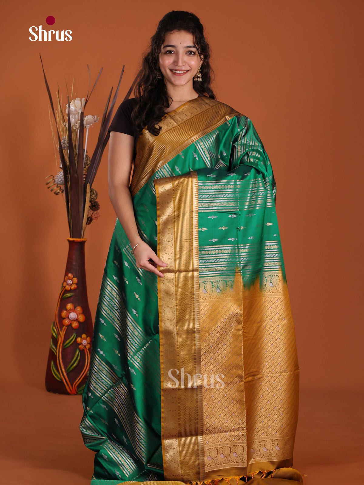 DKS14140 - Semi Softsilk Saree