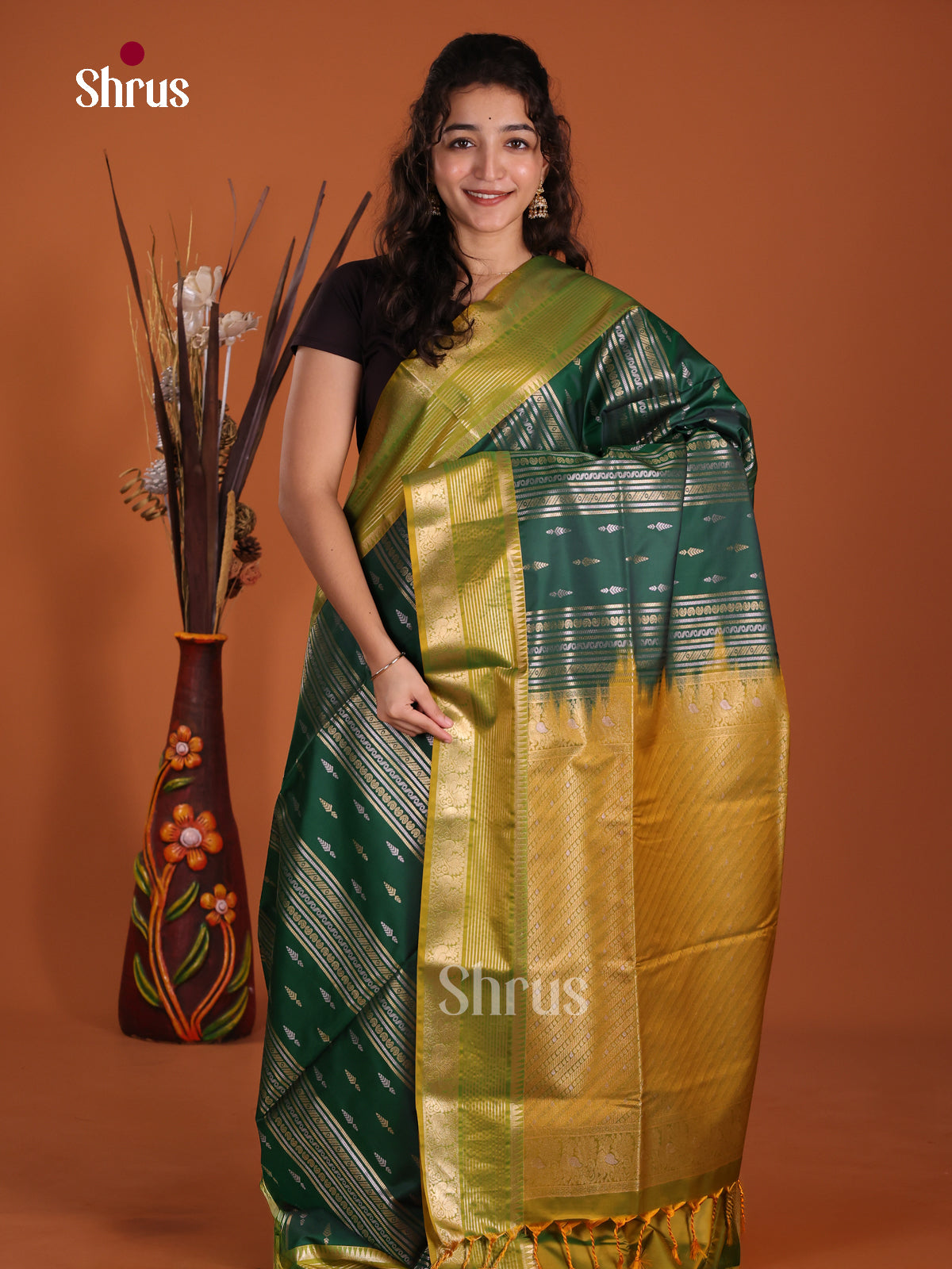 DKS14142 - Semi Softsilk Saree