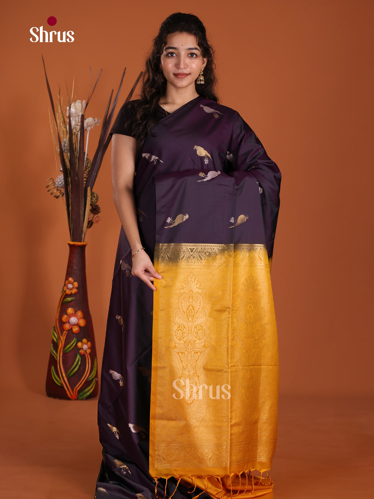 DKS14146 - Semi Softsilk Saree