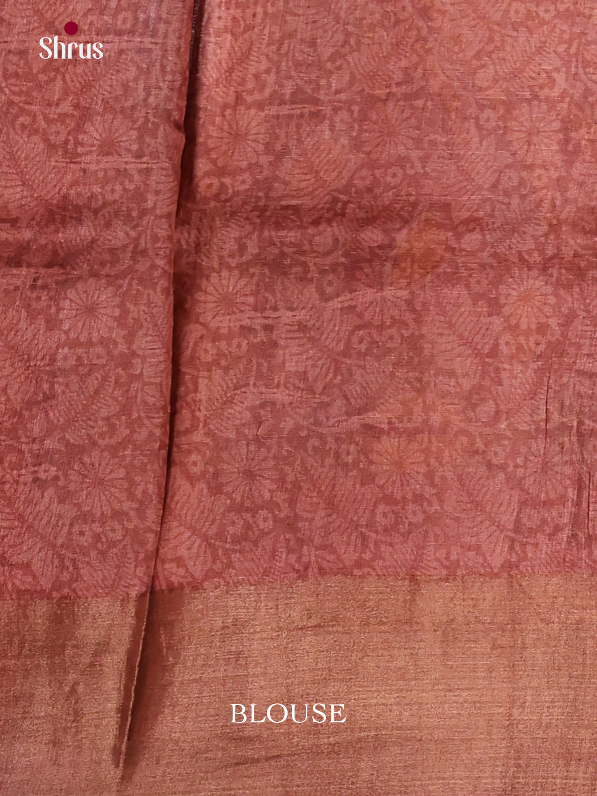 DKS15003 - Printed Tussar Saree