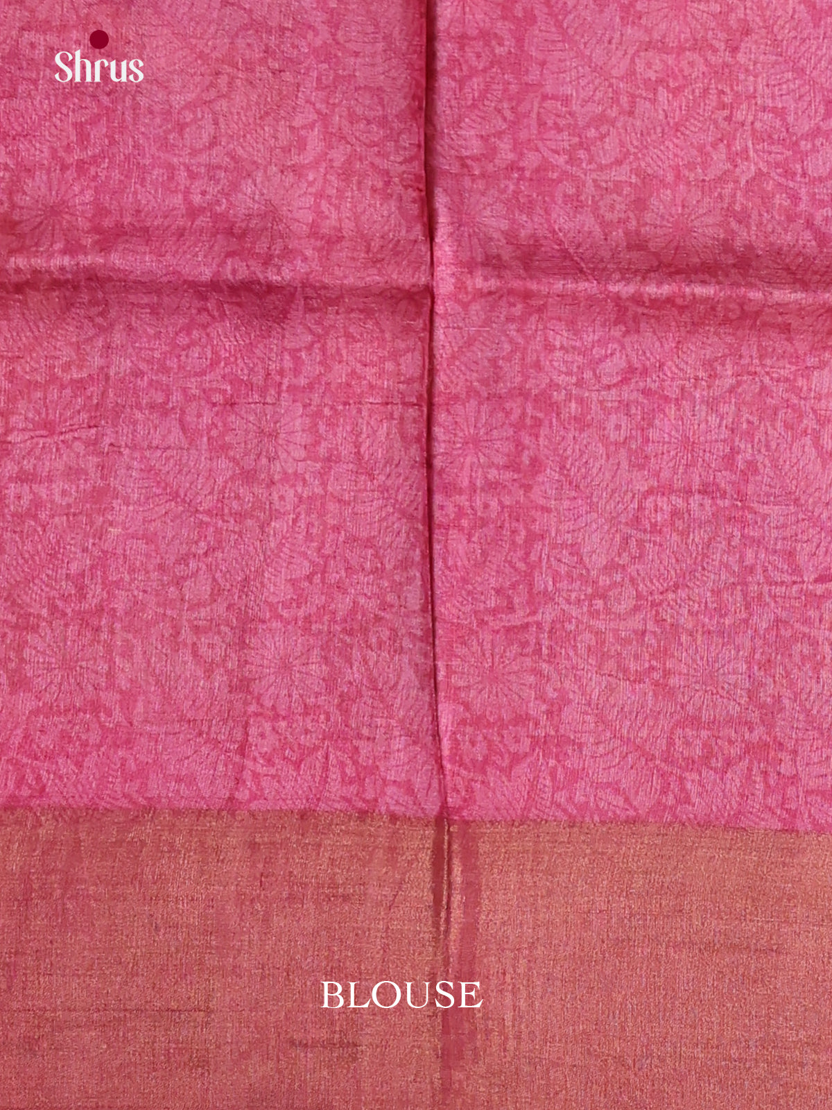 DKS15005 - Printed Tussar Saree