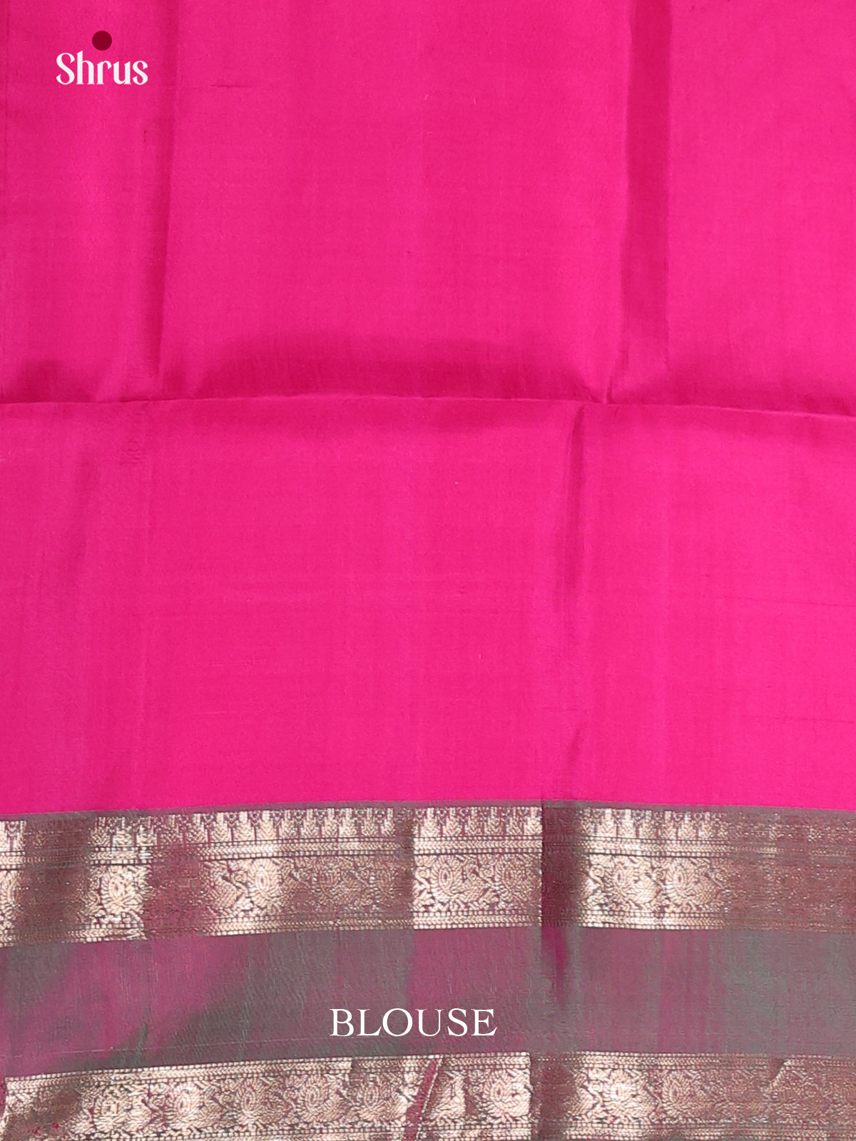 Double Shaded Green & Pink Soft Silk Saree with zari peacock buttas & Rettaipet border - Shop on Shrus.com