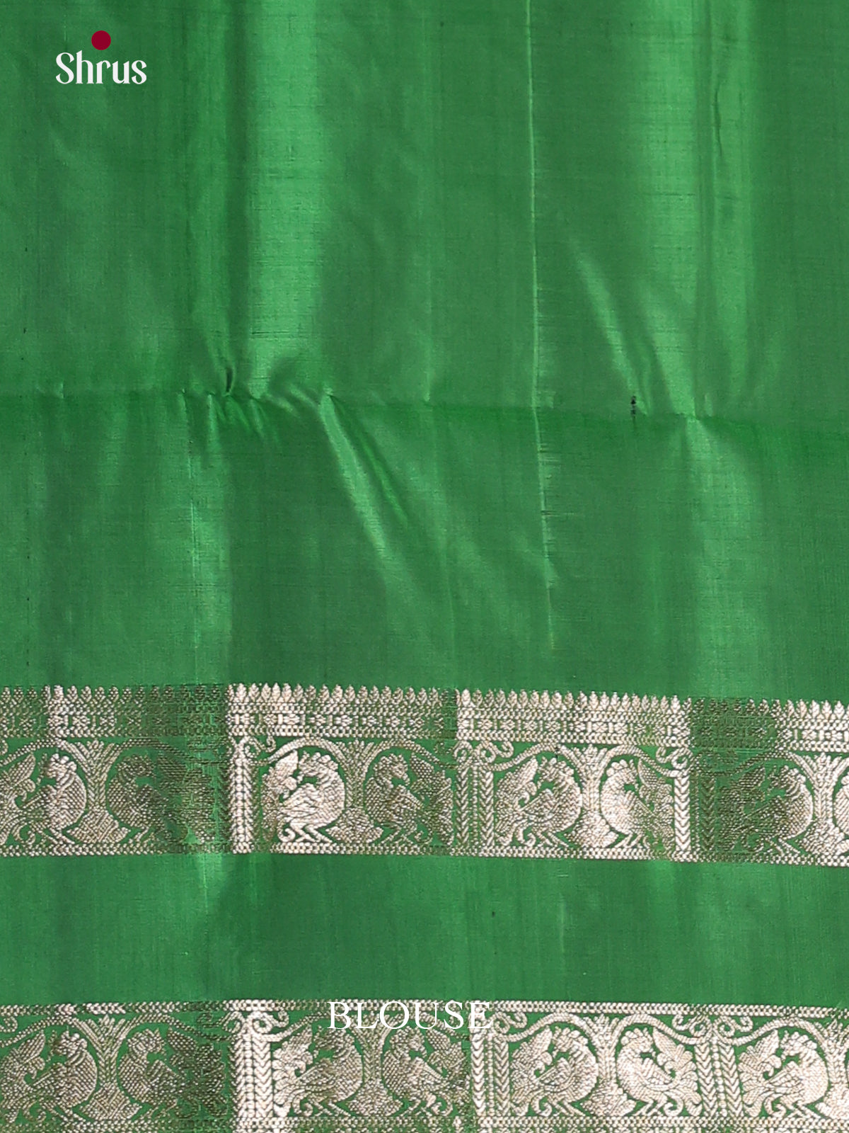 Classic Deep Purple Soft Silk Saree with Zari Motifs & Green Rettaipet Zari Border