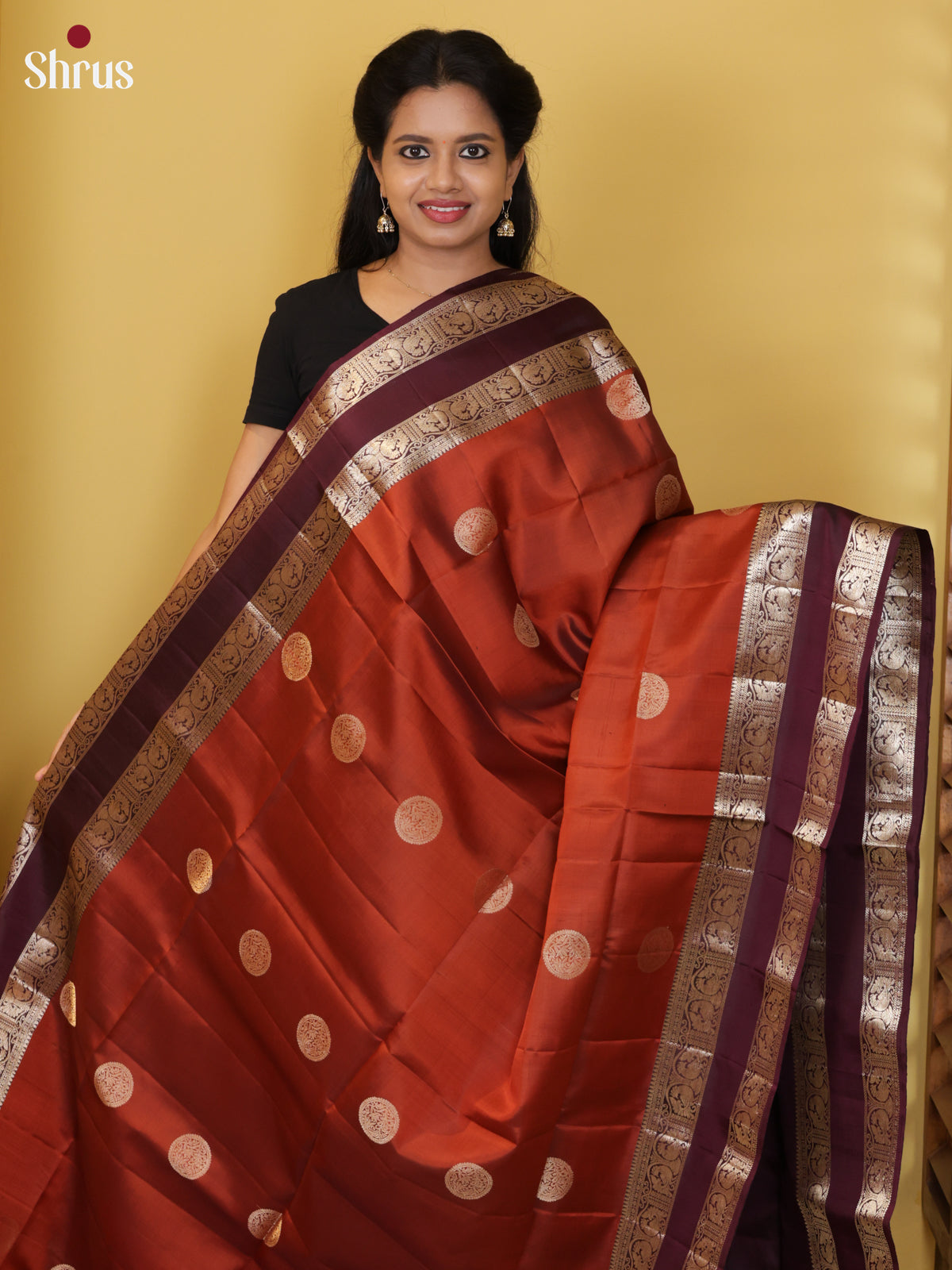 DKS15105 - Soft Silk (HR) Saree - Shop on Shrus.com