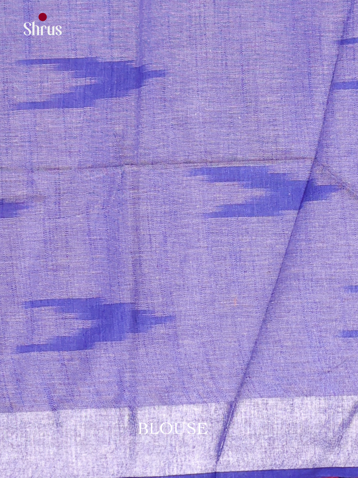 Pastel Green & Blue - Semi Ikkat Saree