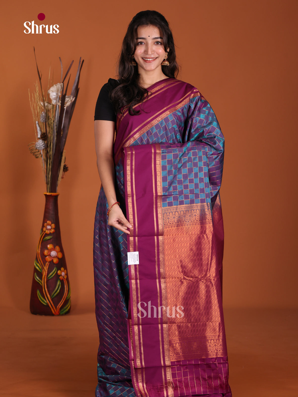 DKS17147 - Semi Kanchipuram Saree