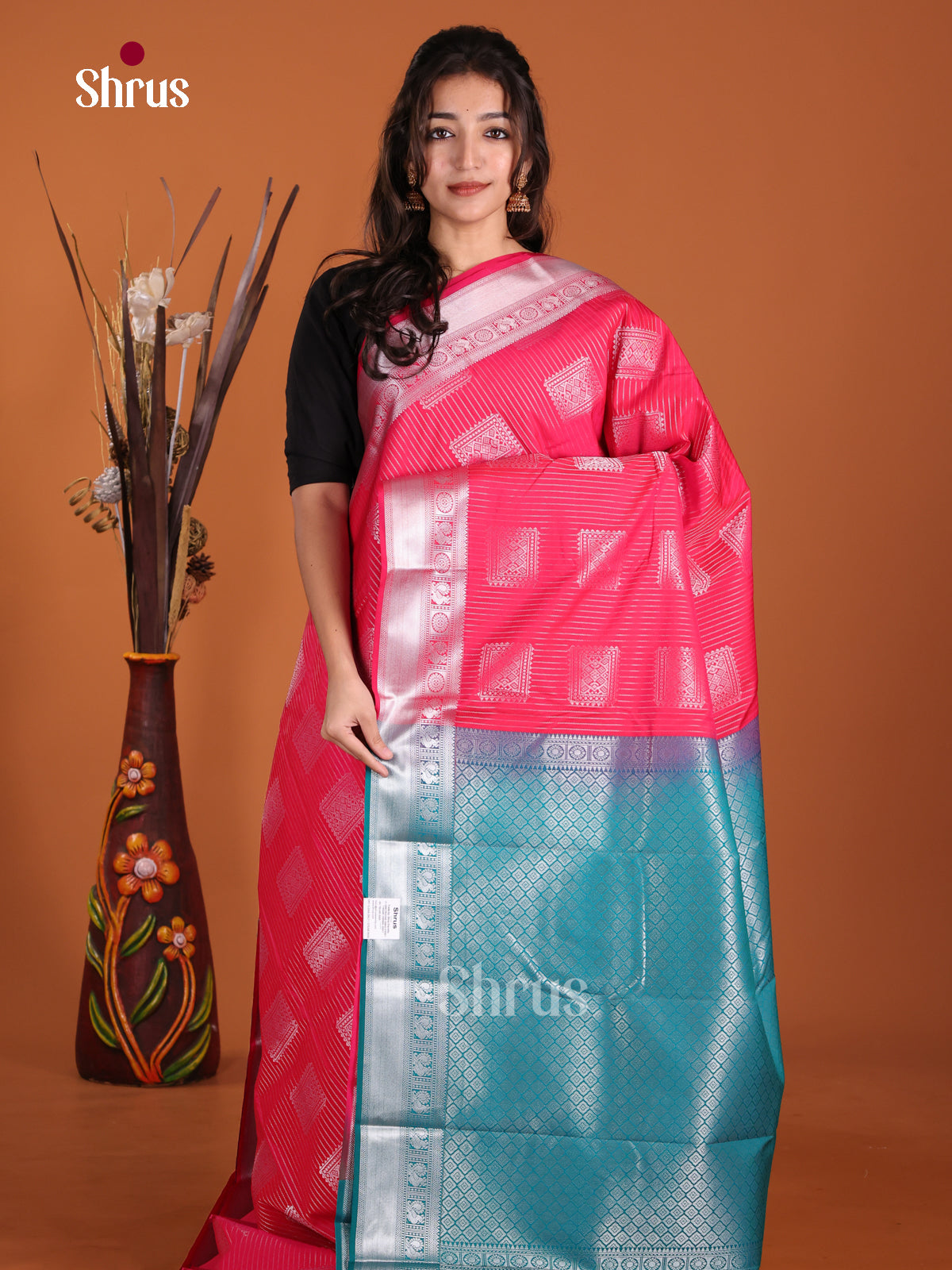 DKS17245 - Semi Kanchipuram Saree