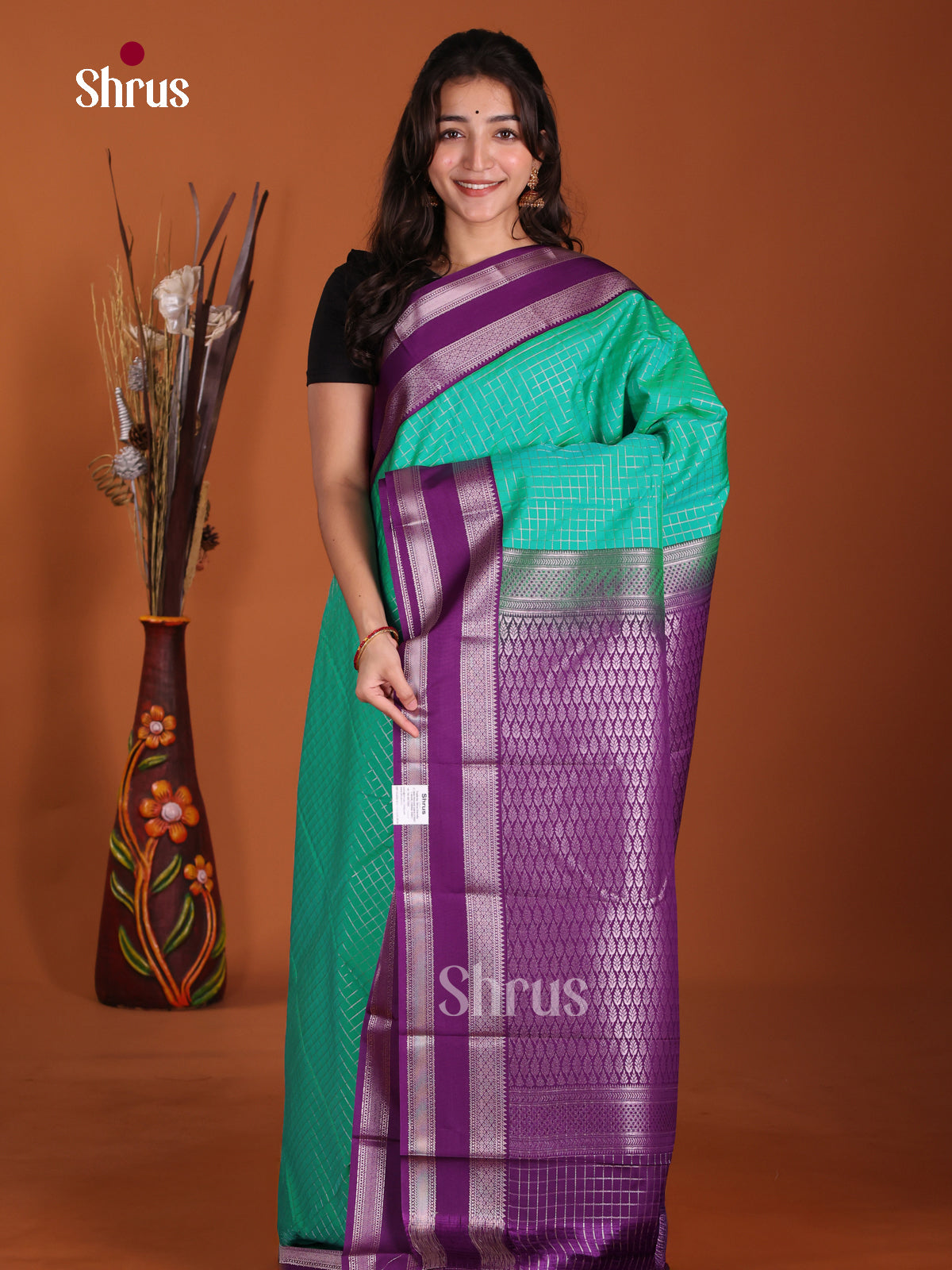 DKS17253 - Semi Kanchipuram Saree