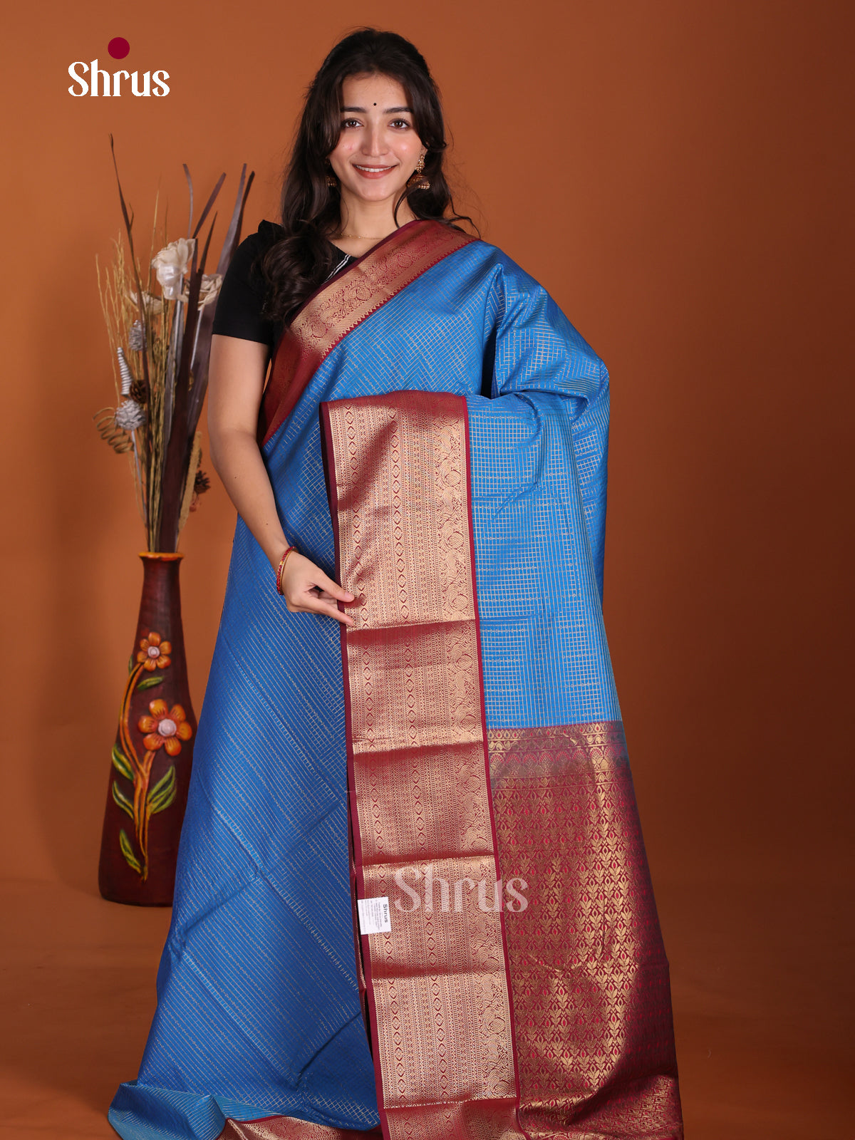 DKS17283 - Semi Kanchipuram Saree