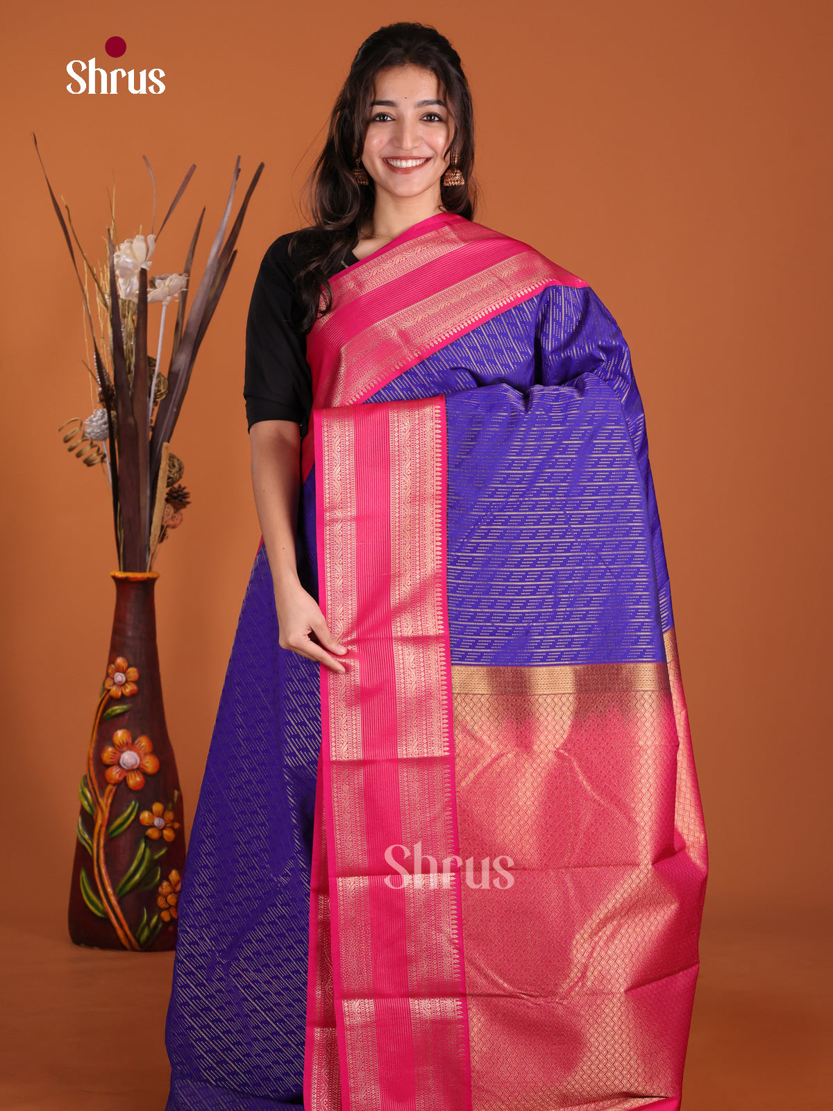 DKS17301 - Semi Kanchipuram Saree