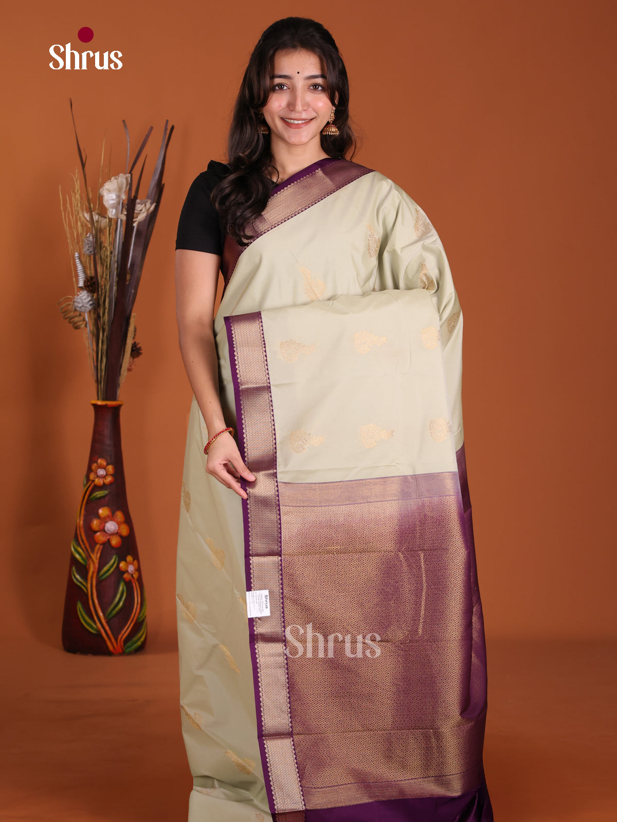 DKS17330 - Semi Kanchipuram Saree