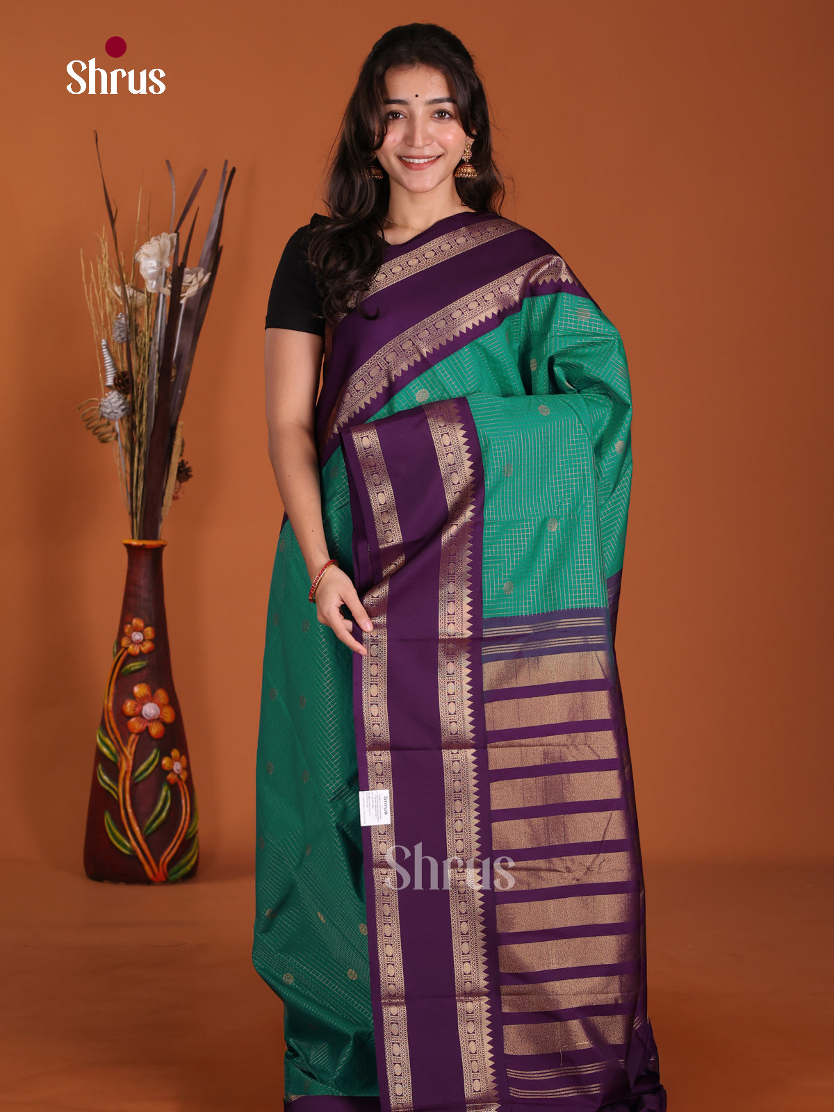 DKS17332 - Semi Kanchipuram Saree