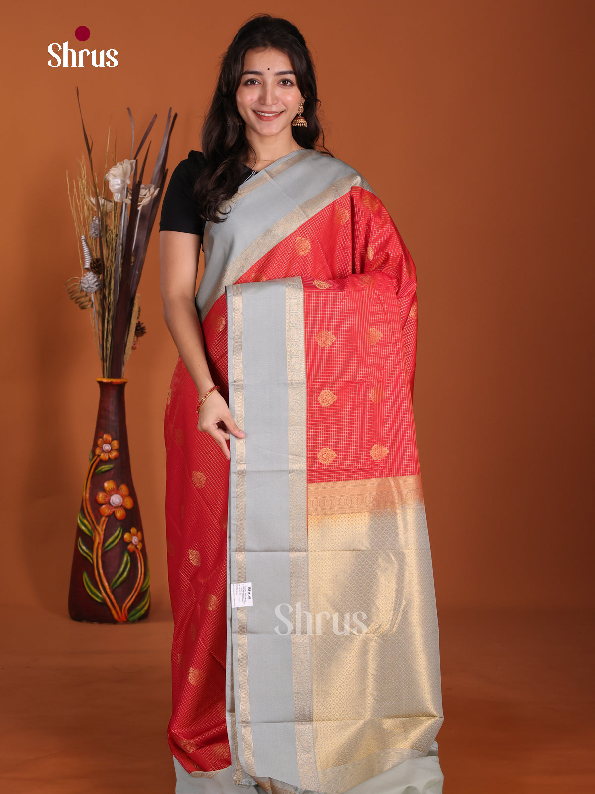 DKS17334 - Semi Kanchipuram Saree