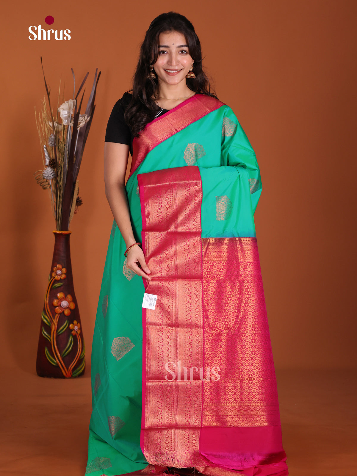 DKS17351 - Semi Kanchipuram Saree
