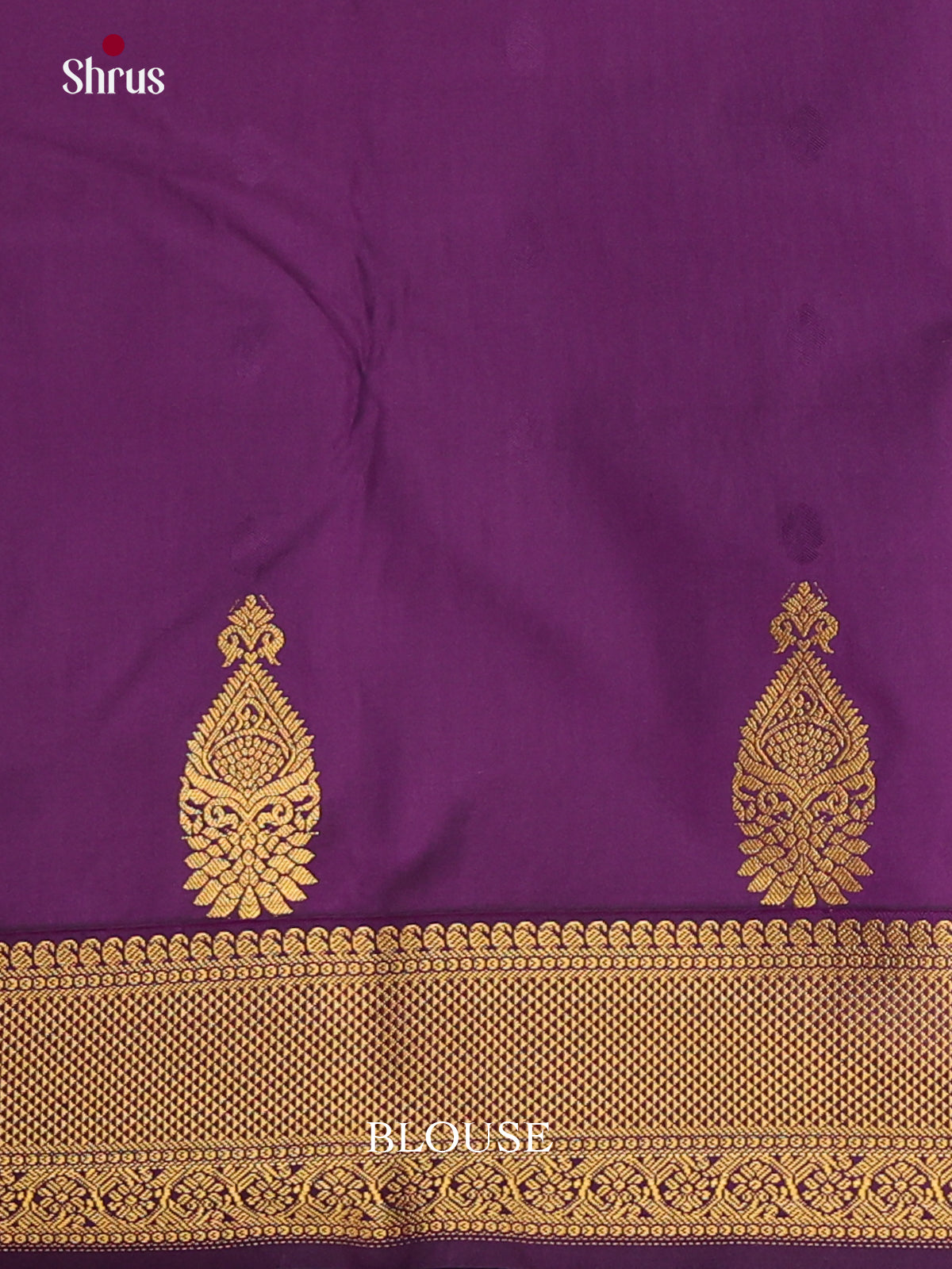 DKS17377 - Semi Kanchipuram Saree - Shop on Shrus.com